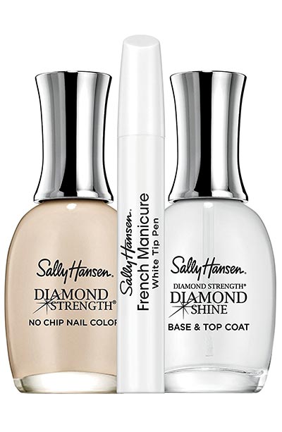 Best French Manicure Kits: Sally Hansen Diamond Strength French Manicure Pen Kit in Barely There