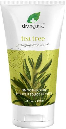 Dr.Organic Purifying Gentle Face Scrub with Organic Tea Tree Oil