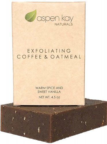 Aspen Kay Naturals Coffee and Oatmeal Exfoliating Soap Bar